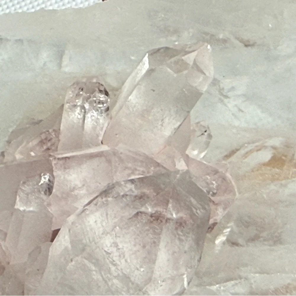 Pink Lemurian Quartz Cluster from Columbia - Picture 5 of 6